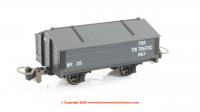 990407 Rapido Peaked Roof Van -  Dark Grey 'Tin' No.35